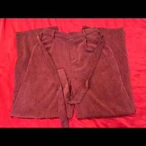 Corduroy flare pants